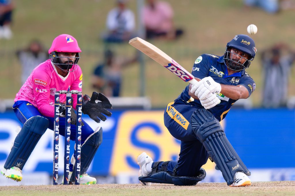 Bhanuka Rajapaksa leads from front as Jaffna Kings bag their first win